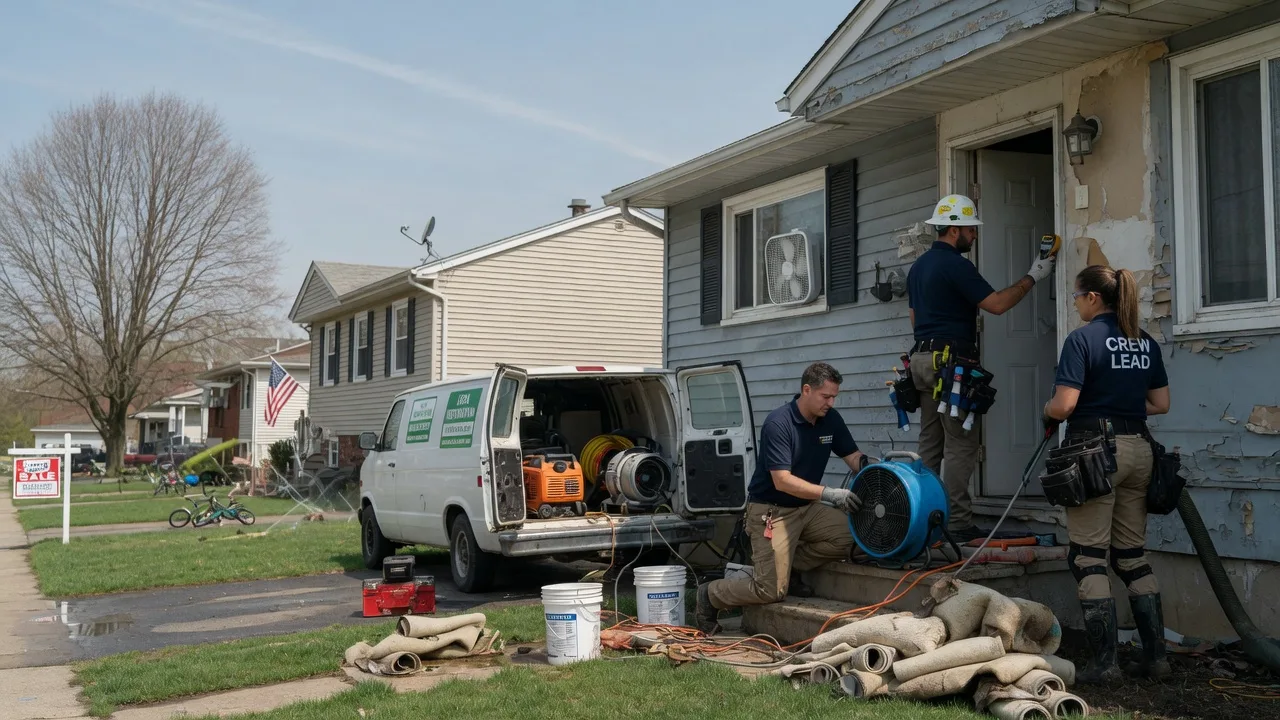 Flood Cleanup in Sunbury, PA near me
