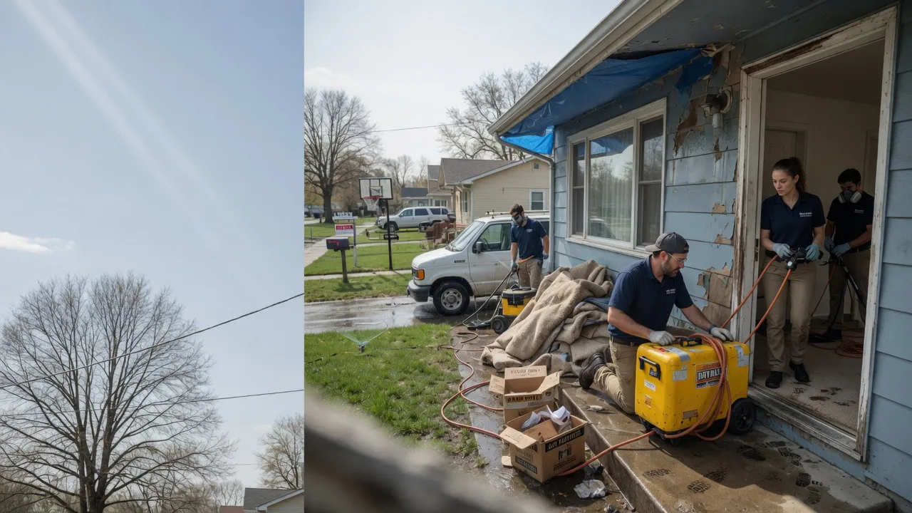 Basement Flood Cleanup in Sunbury, PA near me